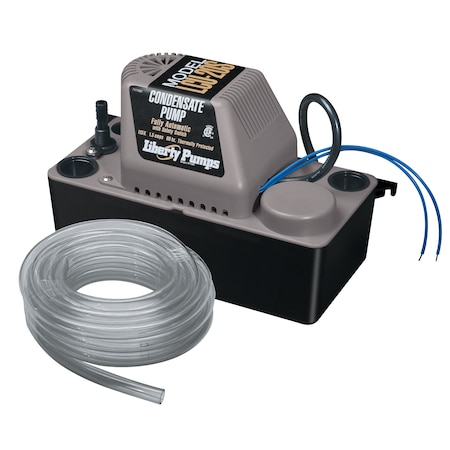 Liberty Pumps Condensate Pump 115V. Auto W/Safety Switch 20Ft Max. Head With 20Ft Tubing Kit LCU-20ST